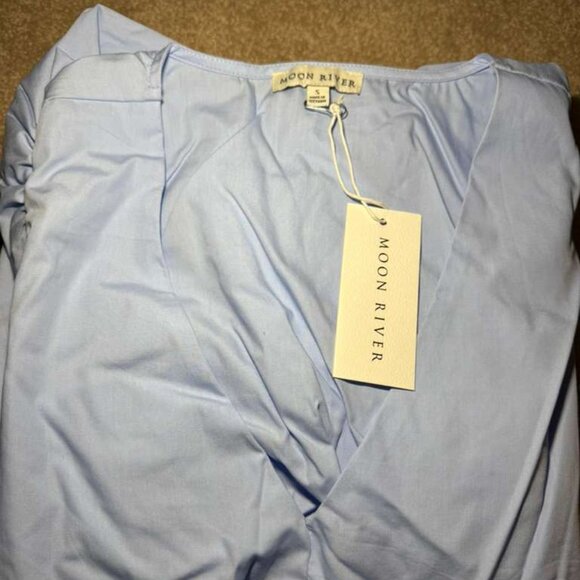 MOON RIVER Bow Flare Mini Dress - Picture 8 of 9